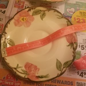 San Franciscan Desert Rose Tea Cup Saucers